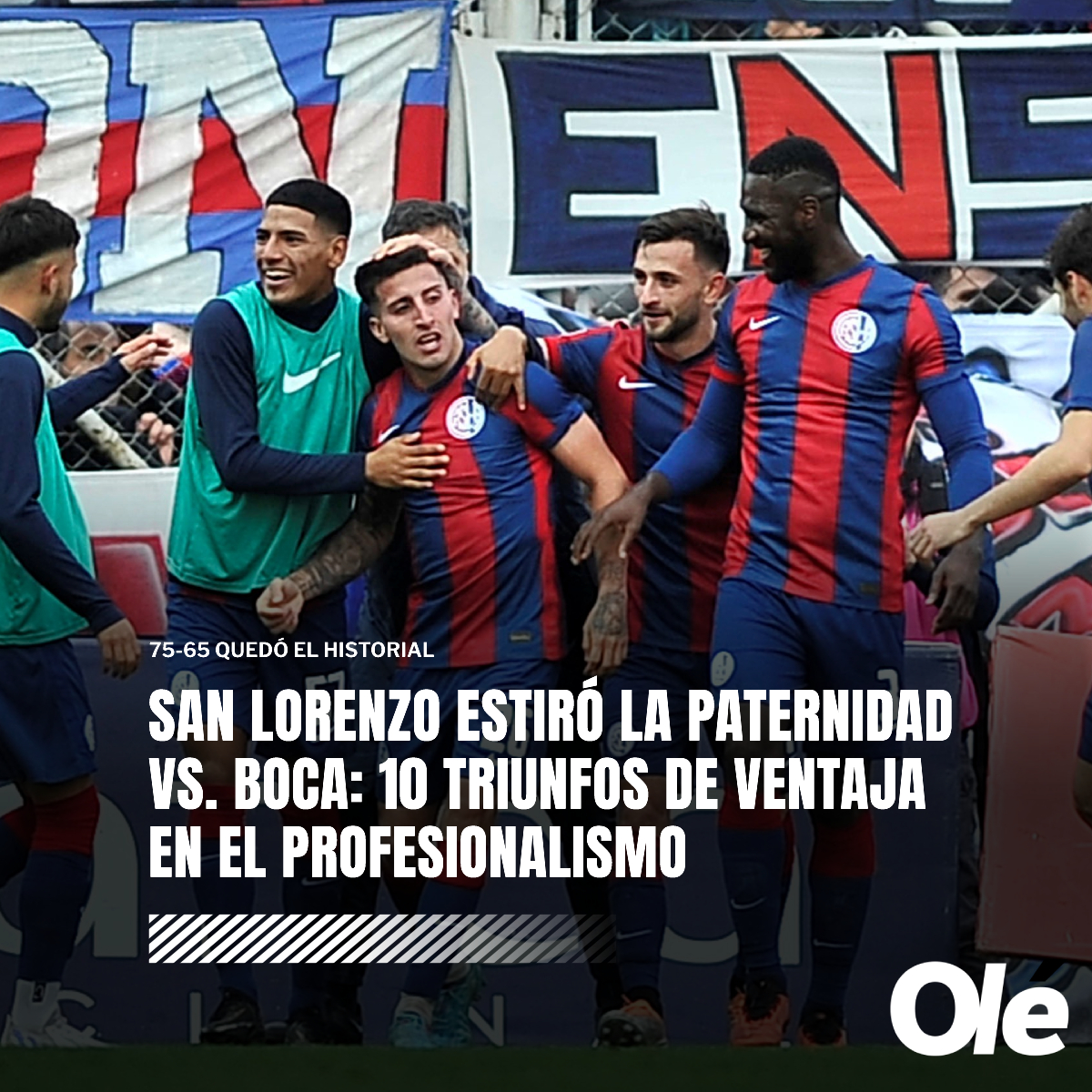 DiarioOle's tweet image. 📌 75 triunfos de San Lorenzo
📌 50 empates 
📌 65 triunfos de Boca