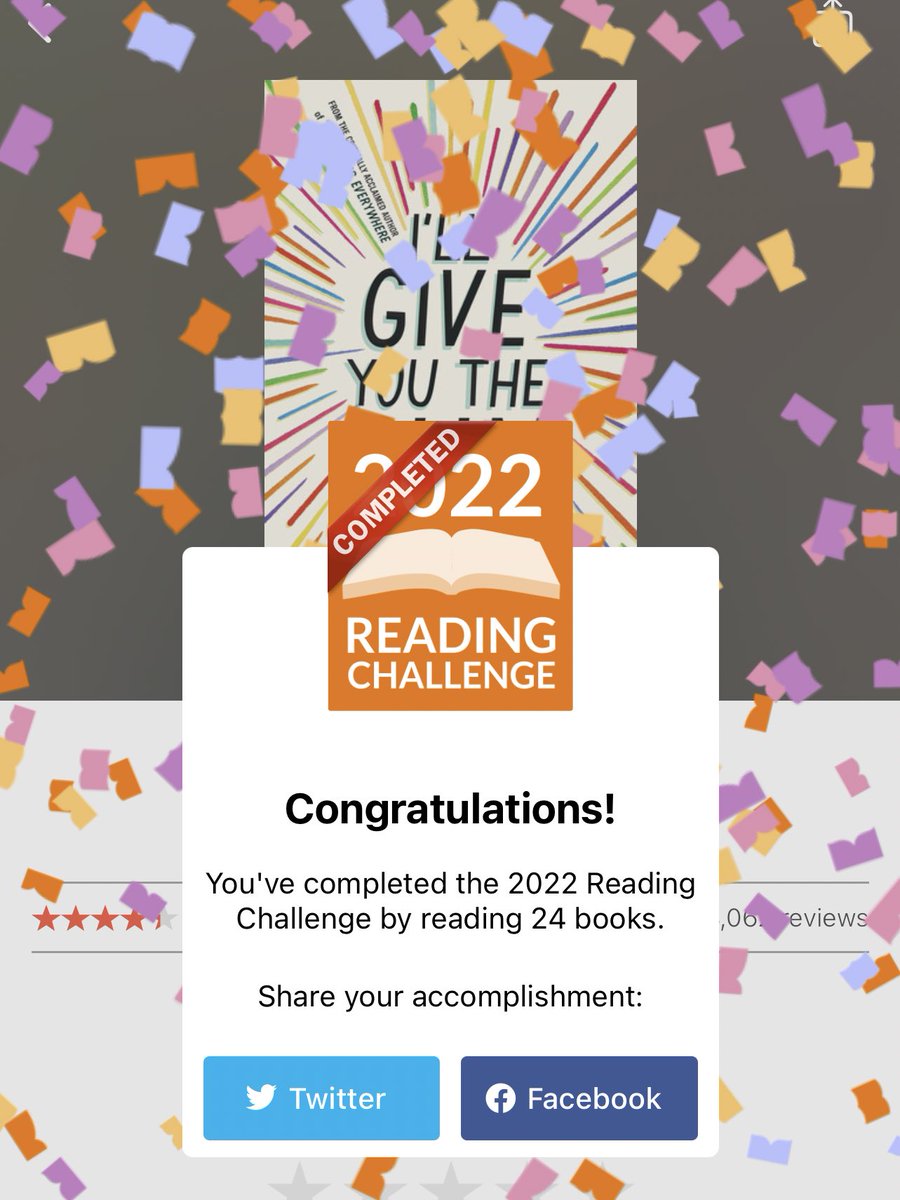SCREAMING CRYING THROWING UP. I haven’t completed a book in more than 5 years so I was very anxious when I set the goal. I wanted this year to be the time I went back to my teenage self and read voraciously. I’m honestly so emotional and pumped 🥹🫶🏼 #swiftieswhoread