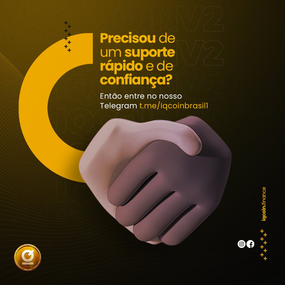 IQCOINTOKEN's tweet photo. Estamos aqui pra te ajudar! Se estiver precisando de um suporte ou querendo tirar dúvidas sobre o nosso projeto. faça parte do nosso grupo no Telegram! Acesse o aplicativo e procure por https://t.co/RPXoReZX7h 😉
.
.
.
.
#iqcoin #suporte #token #telegram #ajuda #dúvidas https://t.co/DTlQOW6m3F