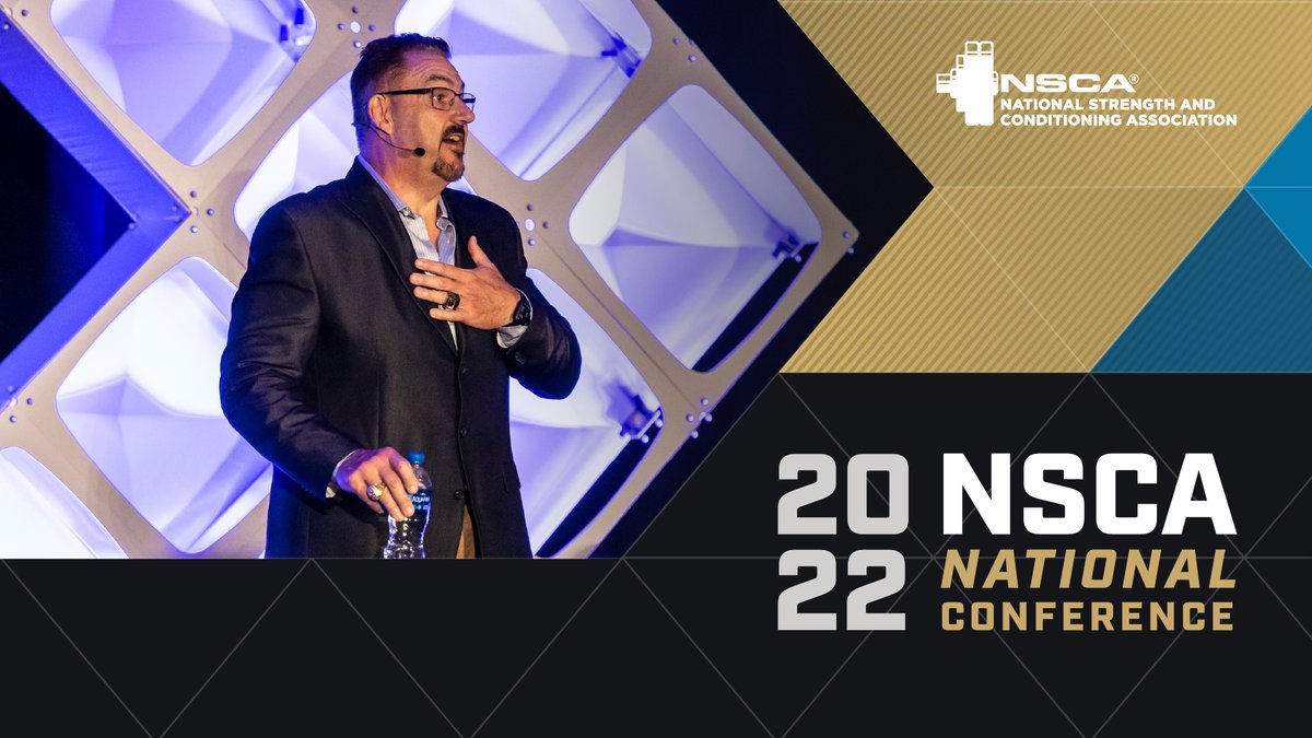 NSCA's tweet photo. Great closing keynote from Dan Dalrymple, CSCS, RSCC*E including a live Q&amp;A. He tells us when it comes to new technology, “Understand it’s a tool in your toolbox, but it’s NOT the answer.” #NSCACon22 https://t.co/yCSYPd8h5Q