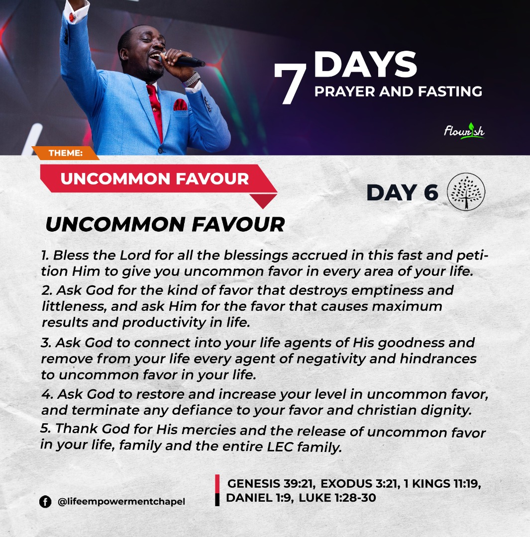 revosbert's tweet photo. DAY 6 || 7 DAYS PRAYER AND FASTING #UNCOMMONFAVOUR https://t.co/aJp5orZ2vM