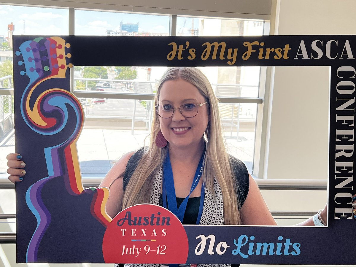 CounselorJenn's tweet photo. Thank you @McKinneyEdFdtn for an amazing opportunity! Today is the opening day of the American School Counselor Association Conf! ♥️💙 #ASCA22 #nolimits #SCCHATS  @ASCAtweets @webbcubs #webblc https://t.co/i2XCla1bcZ