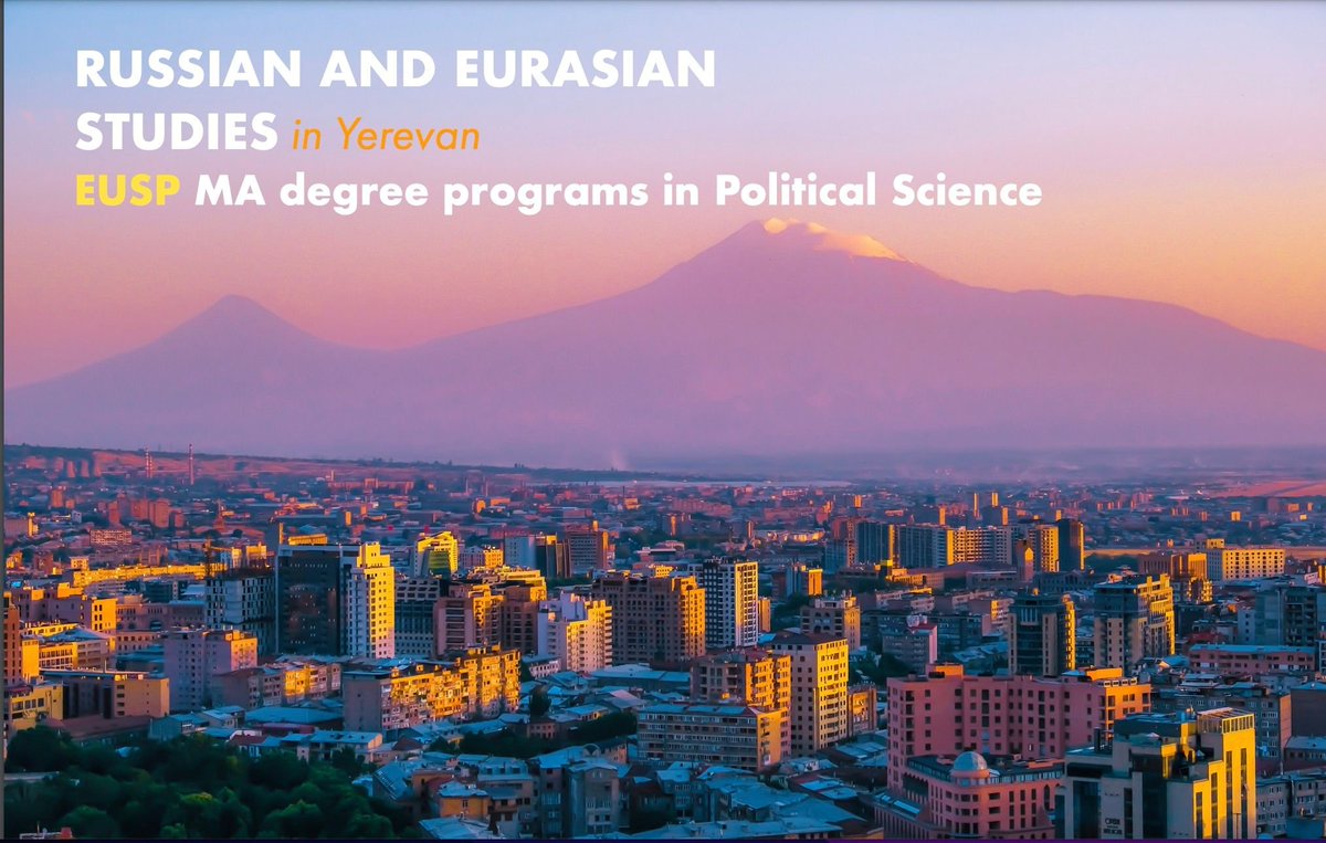 IlyaMatveev_'s tweet photo. European University at Saint-Petersburg, the best social sciences graduate school in Russia that was shut down (and subsequently reopened) by the authorities twice, in 2008 and 2017, creates an outpost in Armenia.

1/ https://t.co/mVnX0vdj5H
