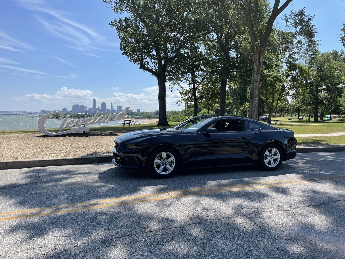 TiaXSlaughter's tweet photo. So I bought a #Ford #Mustang! 🖤🤘🏻
 #UAW #Local1250 https://t.co/UDFKokSjkY