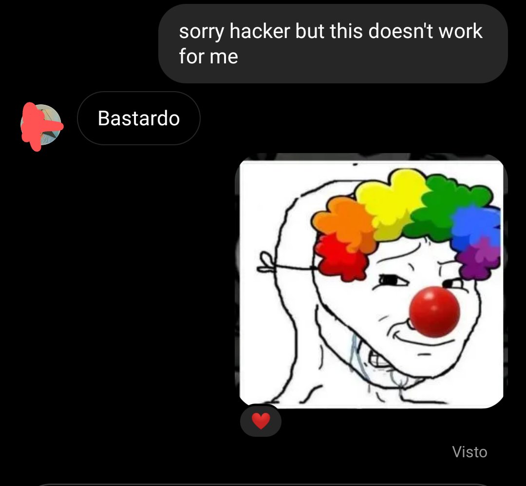 Cuando un hacker de instagram no te consigue hackear 😂