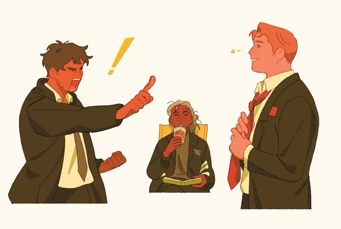Commissioned @maniisda to draw these three 😭😭😭 I love them!!!! 