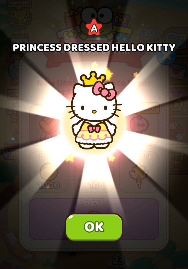 BAKIN HELLO KITTYME PRENSES KOSTÜMÜ KAZANDIM ÇOKSEL OLDU 😻🥺😋😎😎