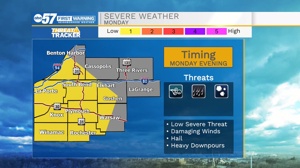 jhammer2381's tweet photo. We are tracking more nice weather for tomorrow with plenty of sunshine and average high temperatures. Rain and storm chances return to the forecast Monday evening/night. For now, most storm activity looks to stay sub-severe. https://t.co/54pIYaBGxV