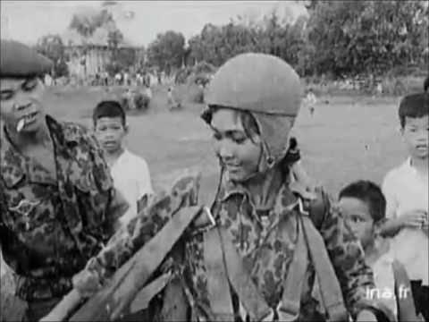 Indochina_War's tweet photo. Famous Cambodian singer Ros Serey Sothea during her service with the 1st Airborne Brigade, Khmer National Armed Forces. Phnom Penh, 1972. She disappeared during the Khmer Rouge years and is believed to be one of the many deaths from the Cambodian genocide https://t.co/f4bbm9kWiM