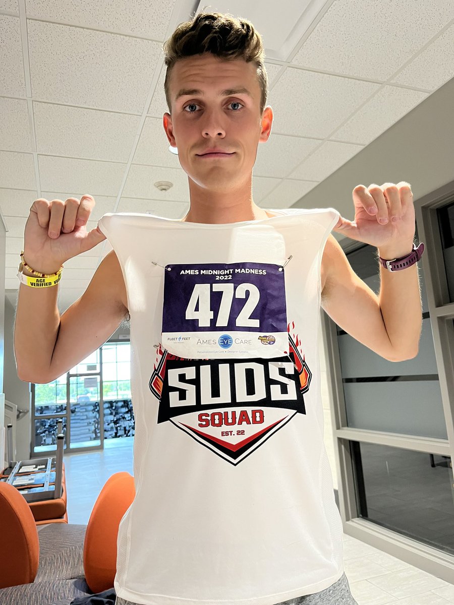 JeremySudbury's tweet photo. Watch out the Suds Squad will be represented tonight by our very own @MLange15 at the Midnight Madness in Ames! Gun goes off at 6pm. #SudsSquad #CyclonePros https://t.co/rPDNGlj7em