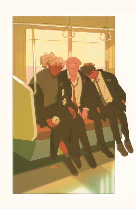 「2人の男性 電車内」のTwitter画像/イラスト(古い順)
