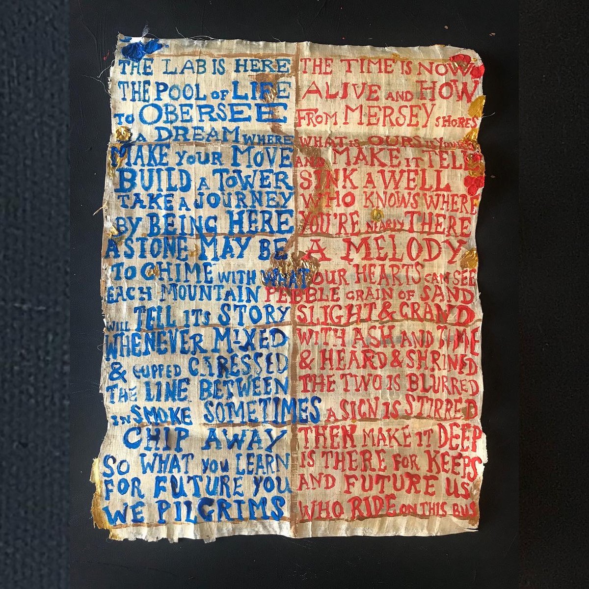 HarwoodAliArt's tweet image. Liverpool Arts Lab celebrated artist Smug’s excellent Pool of Life mural this morning by sharing Jung’s dream, listening to Ode to Joy &amp;amp; reciting the poem I wrote for the Cerne to Cern pilgrimage.
#liverpoolartslab #matthewstreet #pooloflife #liverpoolspeaks #liverpoolpoetryspace