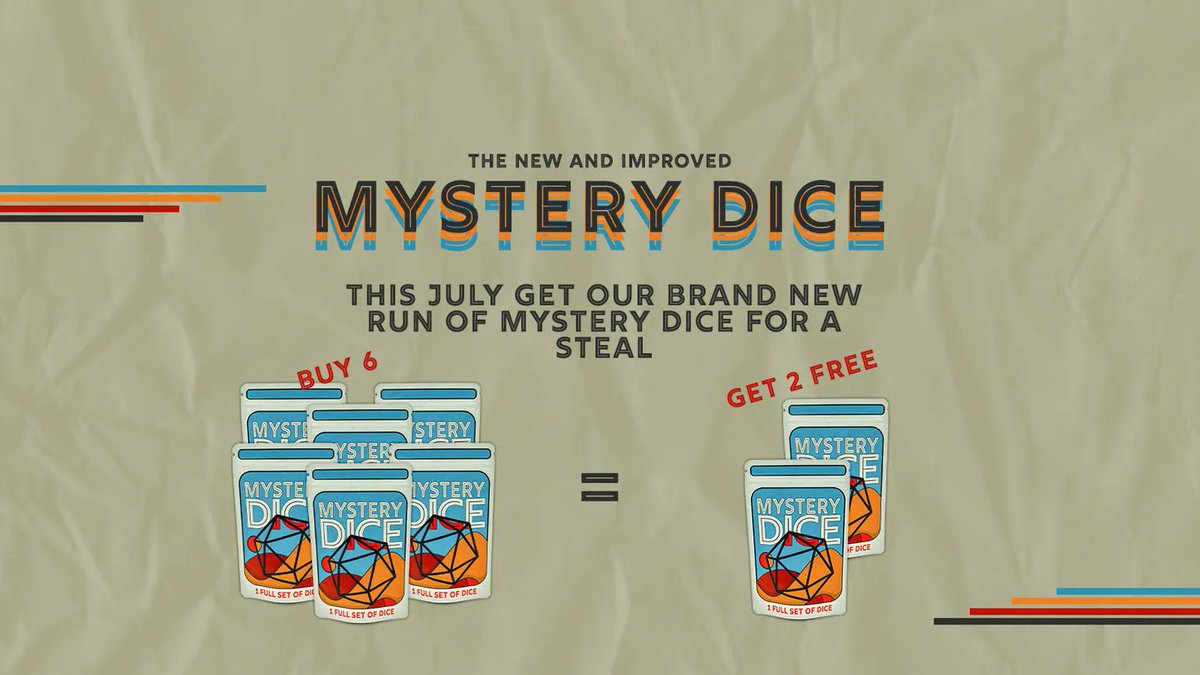 TheMistsRPG's tweet photo. Our friends at 1985 Games have so much helpful items for your #dnd #ttrpg games! Now with even more deals on Mystery Dice!

Use code TheMists1985 for your orders to get a 10% discount on your orders &amp; support the shows at https://t.co/5xmDVn3CoW https://t.co/gGpdL4bNru