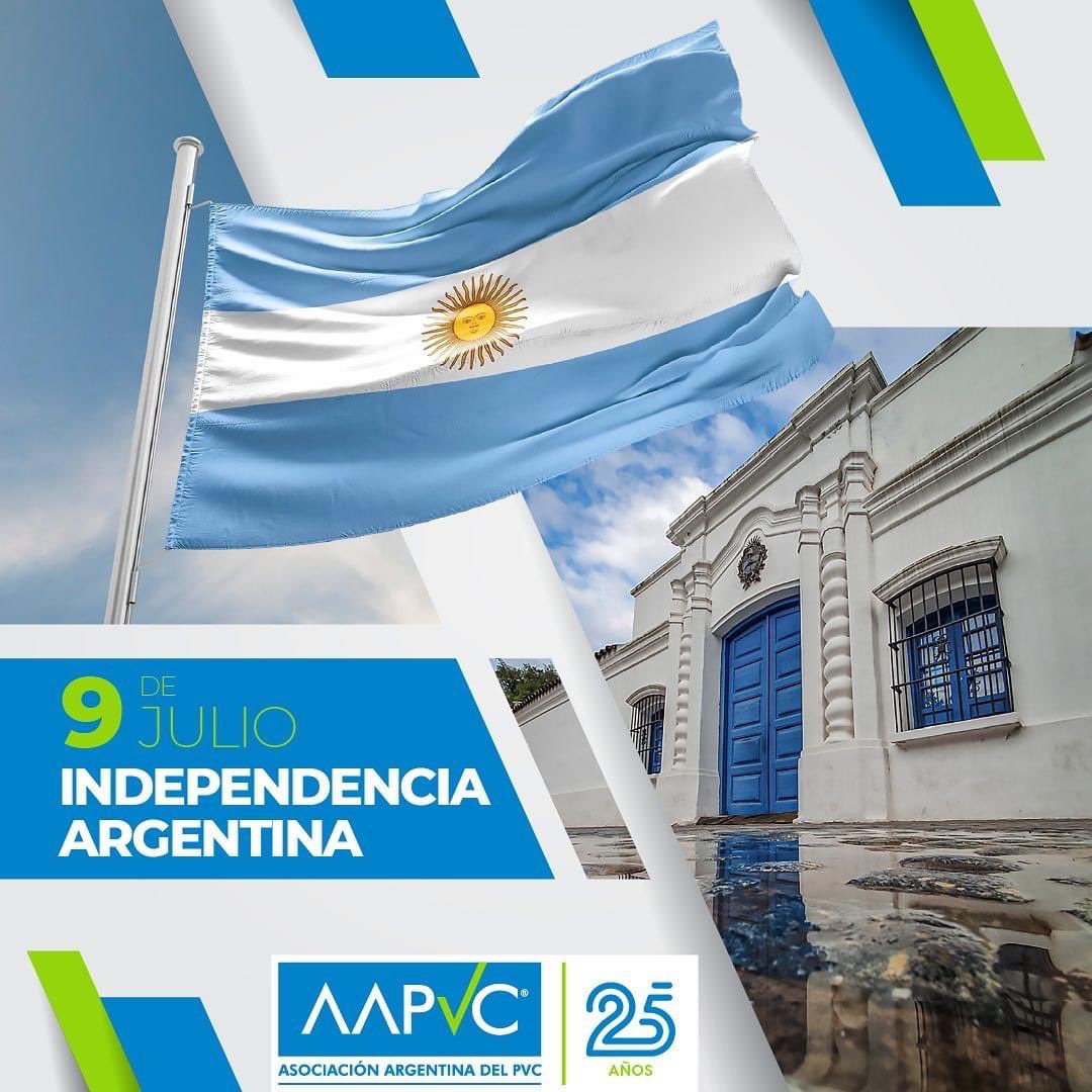 AAPVC's tweet image. 🇦🇷 Hoy celebramos 206 años de nuestra querida Patria. 🇦🇷
¡Feliz día de la Independencia Argentina!
