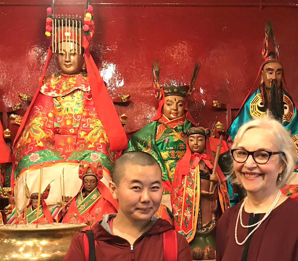 Congratulations @endharaa_nee for presenting at her first international conference. She is a true scholar and devoted nun, and a 2005 participant in our first preservation training programme in Bhutan. We will meet again this year at @hkuniversity and in @pemacholing @Bhutan