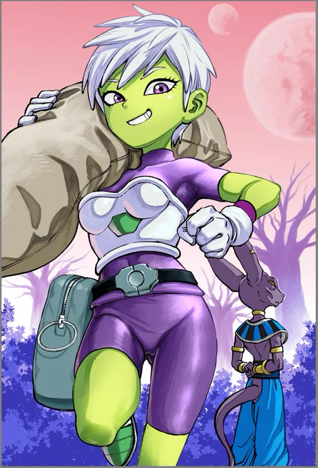ドラゴンボール超スーパーヒーロー チライとビルス
この二人も好き 