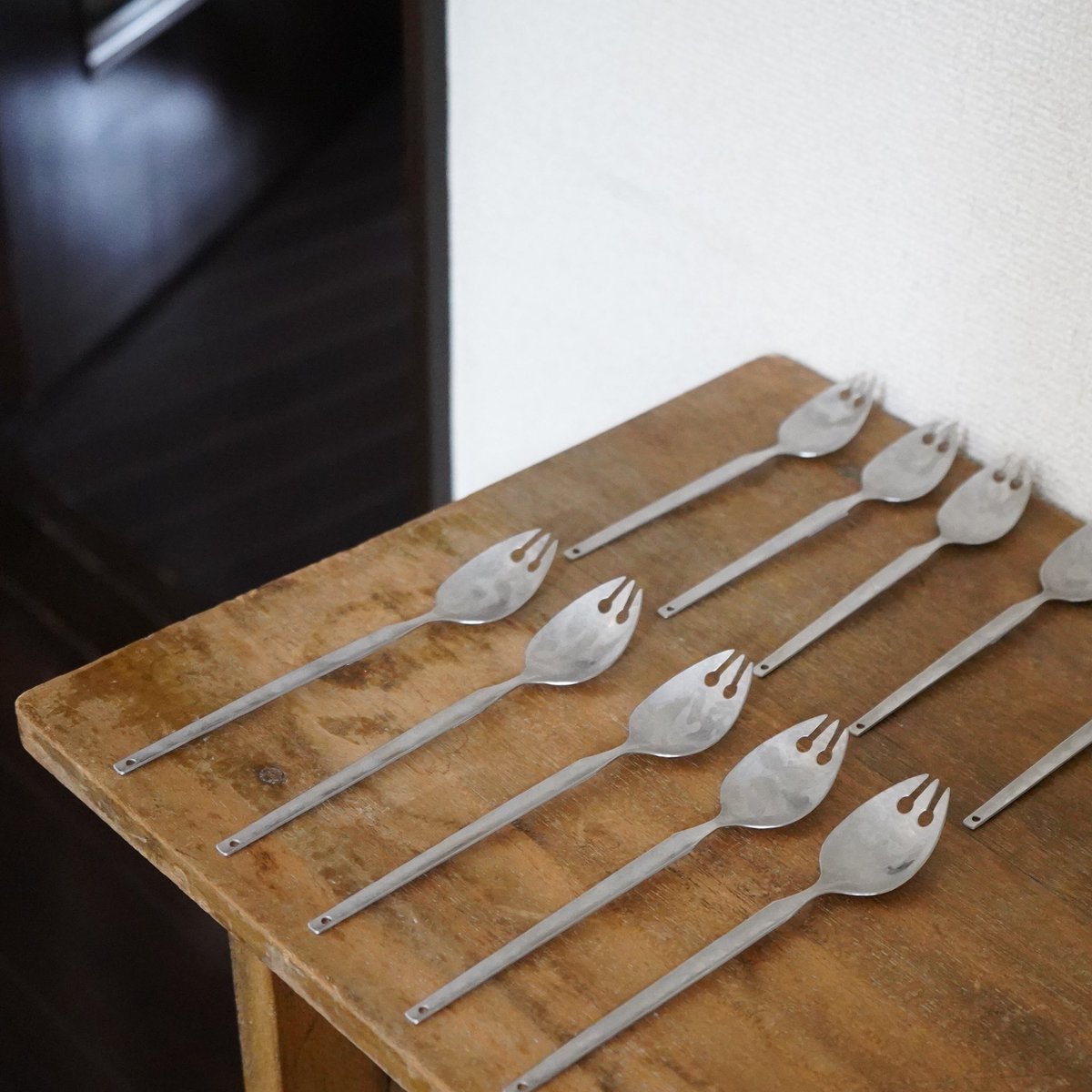 湯浅記央 机上工芸舎 カトラリー3点セット | energysource.com.br