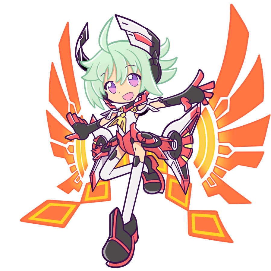 「#PuyoPuyo x ##AzureStrikerGunvolt commis」|🌸🍤rii🍤🌸のイラスト