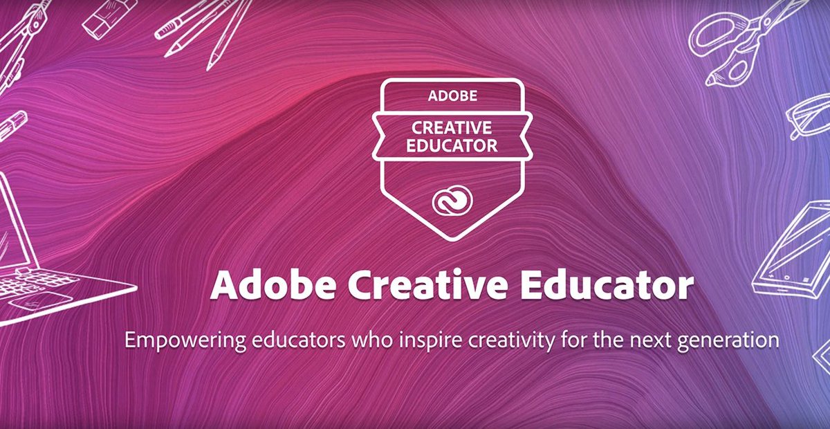 💜New Program at Adobe! 

Learn more about #AdobeEduCreative level one course &amp; community  

Get in from the beginning:
✅New Creativity for All Level 1 Course
✅Join the ACE Livestream every Thurs
✅Best Community

👉 blog.adobe.com/en/2020/08/12/…
#