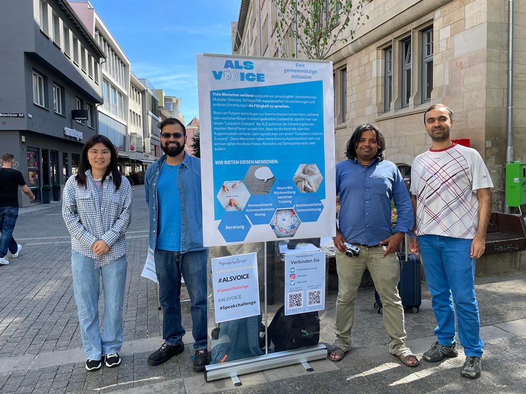 Thank you #Padova, #Italy and #Stuttgart, #Germany for engagement with ALS Voice team and making our effort to raise #awareness about #alsvoice #communication #neurotech #nonprofitorganization a success. Support and help us provide a voice to different patients. #speakchallenge