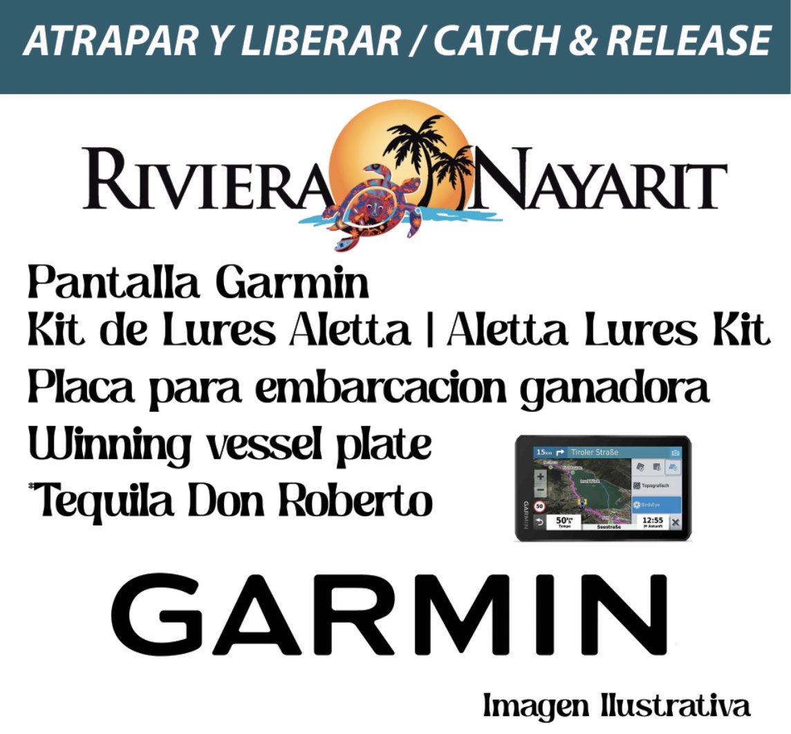 PescaEnBADEBA's tweet photo. Premio Atrapar y Liberar  del 14 Torneo Internacional de Pesca Marlín y Atún Bahía de Banderas 2022 que se llevara a cabo del 14, 15 y 16 de Julio 2022.

Mayores Informes:
https://t.co/8u1SANiCAL | info@clubdepesca.org.mx
Tel. (322) 225 54 67 https://t.co/24yKEWPsr4