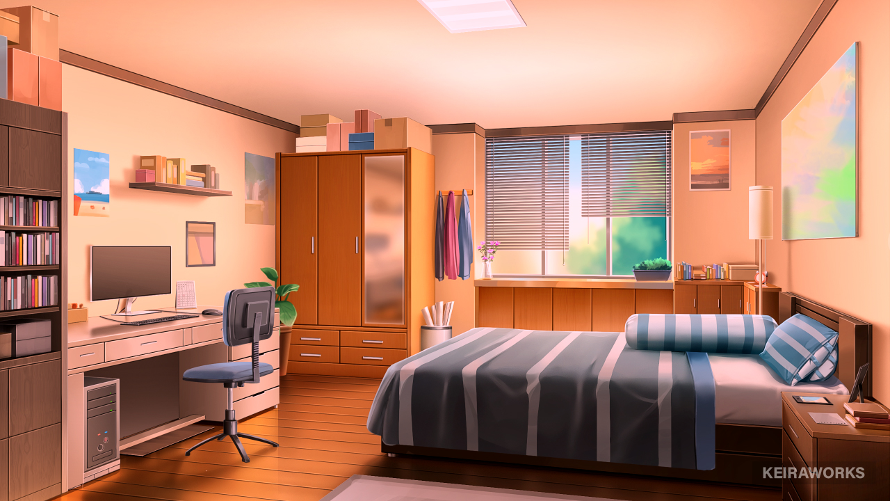 Tải 500 Apartment background anime Full HD chất lượng cao