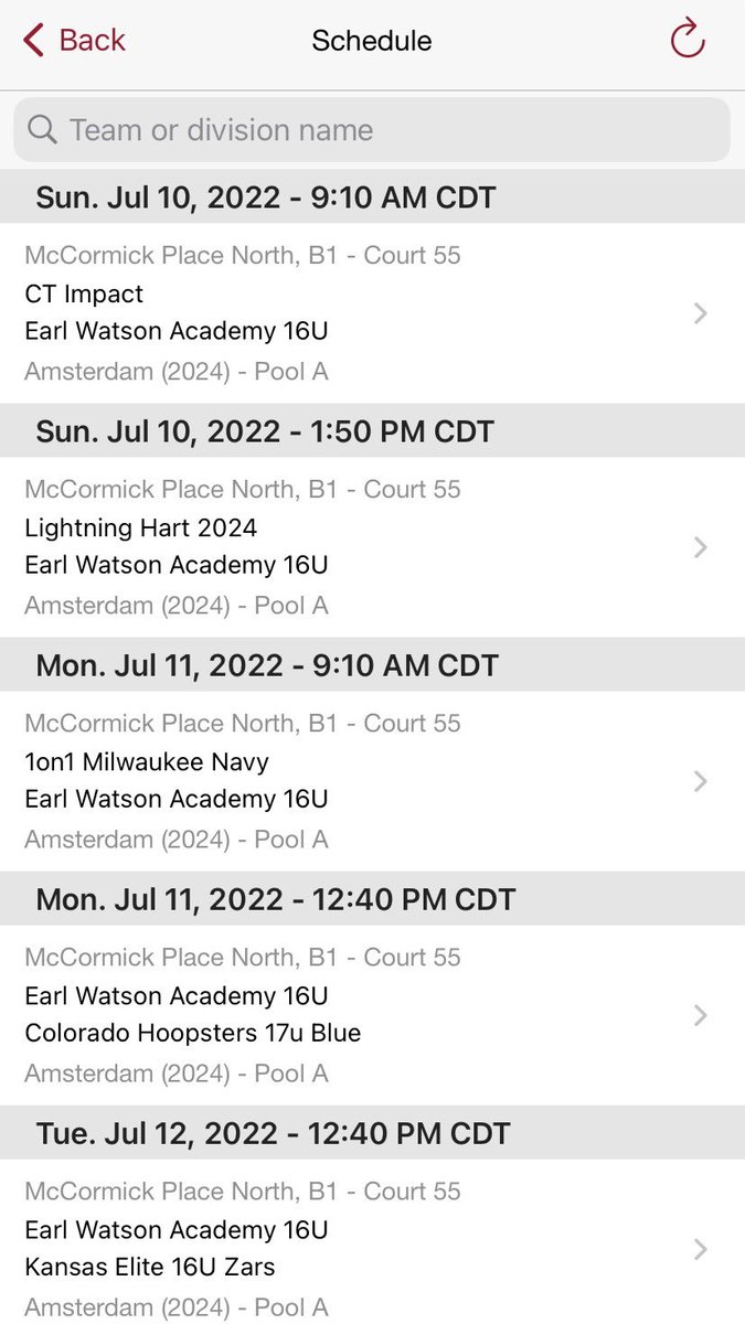 avajsmith3's tweet photo. Updated TOC Schedule. @Burt2Burt @Ahouston5 @AmyEagan @IchabodWBB @nicole_ohlde https://t.co/SBkkKwtmt1