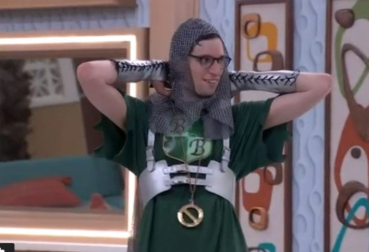 ERTHDOGEBB's tweet photo. MICHEAL  asked 
" WHAT WOULD JANELLE DO? " 
 he did it #bb24 https://t.co/Nxv36jdqE2