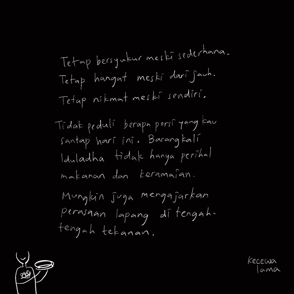 Selamat Iduladha, terutama untukmu yang masih pakai candaan klise "kurban perasaan".