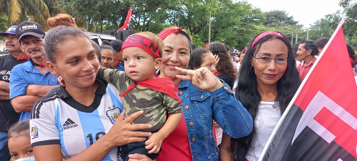 El futuro de la Revolución está garantizado en esta juventud que ama y quiere vivir en paz #4319FuerzaDeVictorias #Tipitapa caminamos en honor a nuestro héroes del Repliegue Táctico a Masaya #9Julio
