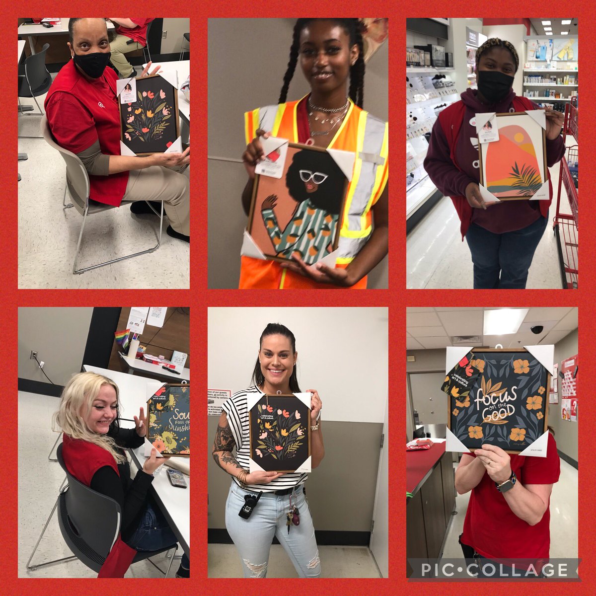 ilovehiring's tweet photo. Prize Winners at T1008!!! Enjoy the beautiful Art work!!🎯🎨#haveFUNatwork @ronygarcia79 @necholepak @SALATHAM https://t.co/S2guDkcaYE
