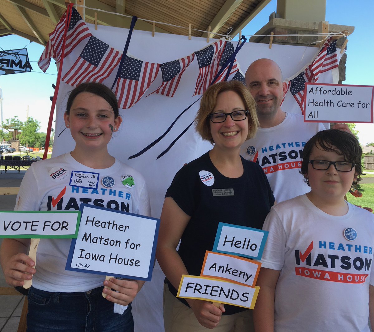 MatsonForHouse's tweet image. What a day for the #Ankeny #Summerfest parade &amp;amp; BBQ! Shout-out of thanks to #TeamMatson &amp;amp; all the volunteers who made today so fun!

In the words of singer Tommy Castro, "We all dream about the same things at night. It's time to build a brand new day."
#AlwaysBeBuildingCommunity