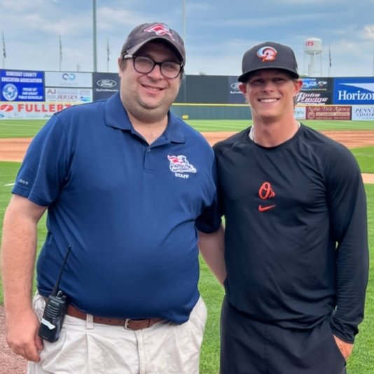 Lynn University Sports Management (@lynnusportsmgmt) on Twitter photo Just a pair of <a href="/LynnUniversity/">Lynn University</a> sports management alums meetin' up at the <a href="/BowieBaysox/">Chesapeake Baysox</a> game: Stephen Goldsmith, acct exec with the Somerset Patriots (AA-Yankees) and Billy Facteau, development coach with the Baltimore Orioles. #WeAreLynn <a href="/LynnAlumni/">Lynn Alumni</a> <a href="/Goldsmith_man/">Stephen Goldsmith</a> <a href="/BFacteau20/">Billy Facteau</a> Just a pair of <a href="/LynnUniversity/">Lynn University</a> sports management alums meetin' up at the <a href="/BowieBaysox/">Chesapeake Baysox</a> game: Stephen Goldsmith, acct exec with the Somerset Patriots (AA-Yankees) and Billy Facteau, development coach with the Baltimore Orioles. #WeAreLynn <a href="/LynnAlumni/">Lynn Alumni</a> <a href="/Goldsmith_man/">Stephen Goldsmith</a> <a href="/BFacteau20/">Billy Facteau</a>