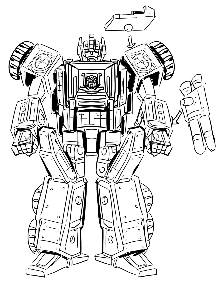 asorohanart's tweet photo. Since everyone's going on about the Micromaster bases showing at TFcon, I should disclose my minor part. I don't support the creator's racism (c'mon man, Nei Gar?) But I did draw some stuff for him before I knew anything about any of that. #transformers #groundshaker https://t.co/OLFrHngcDg