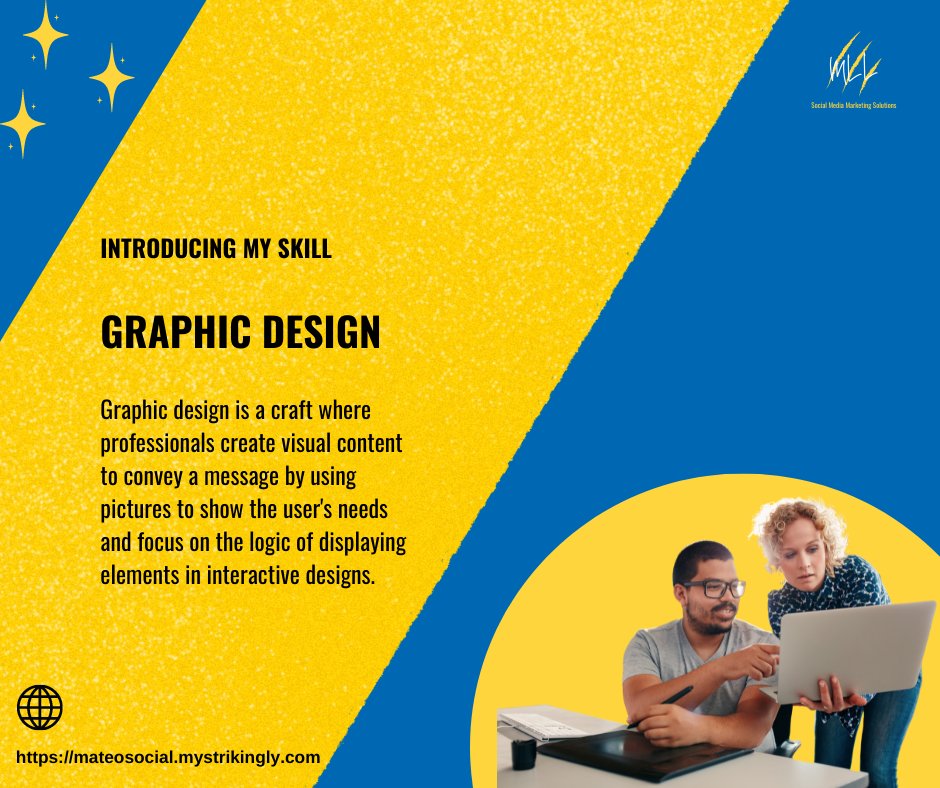 LegadaMateo's tweet image. Text and images 🖼️ are combined in graphic design, an applied art form, to convey ideas graphically. 🖼️☑️

Want to have your Graphics more appealing? Contact Me Now.

✅ My Strikingly:    mateosocial.mystrikingly.com

#MatSolutions #MLLSocialMediaInfo #SolutionsByMat