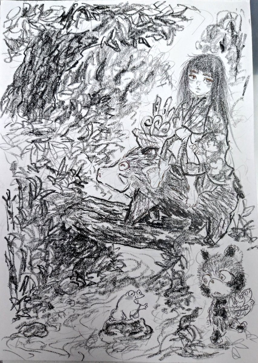 #無言で穏やかな作品をあげよう 