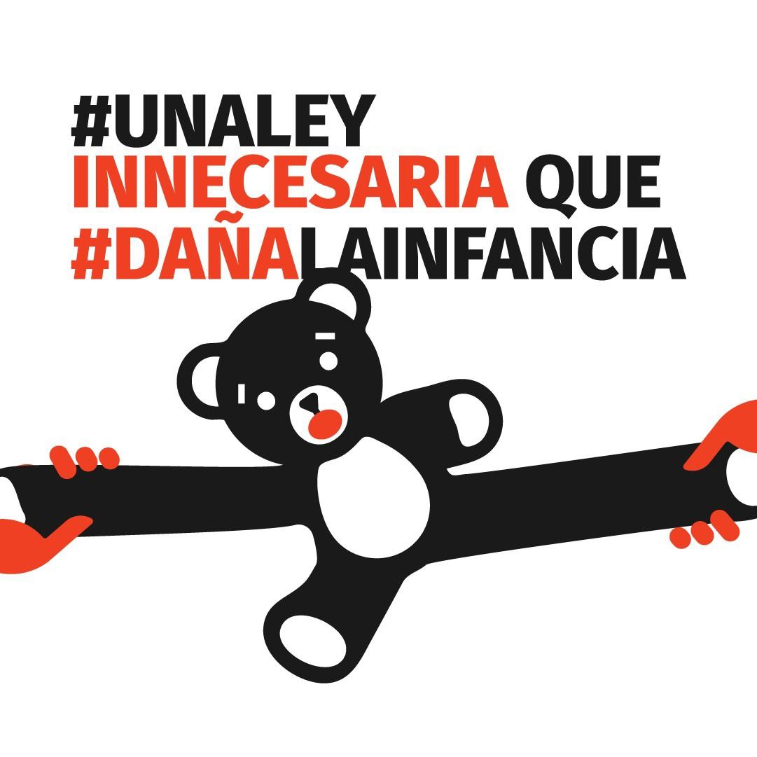 ovejasnegras_uy's tweet photo. Una ley que #DañaLaInfancia será votada por el gobierno. 
Ley que es un riesgo para las niñas, niños y adolescentes, un retroceso en sus derechos, y una violación a los convenios internacionales que ratificó nuestro país. 
#UnaLeyInnecesaria https://t.co/KBxppOUlB3