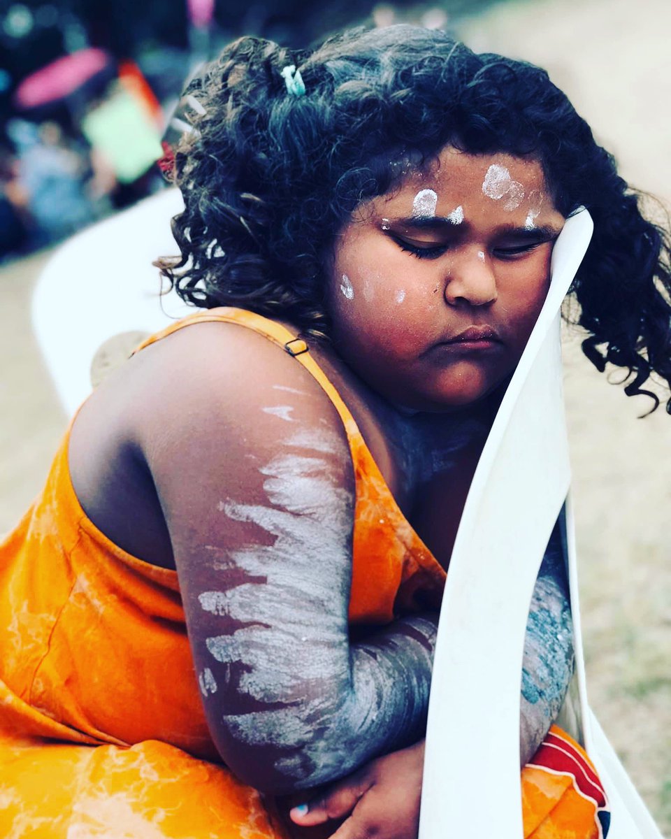 #naidocweek2022  How all our mob are feeling after a deadly week @mdavisqlder 🖤💛❤️