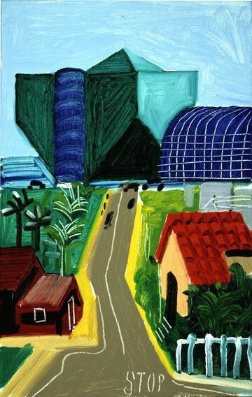 Happy 85th Birthday David Hockney.  

We always love your painting of West & the 