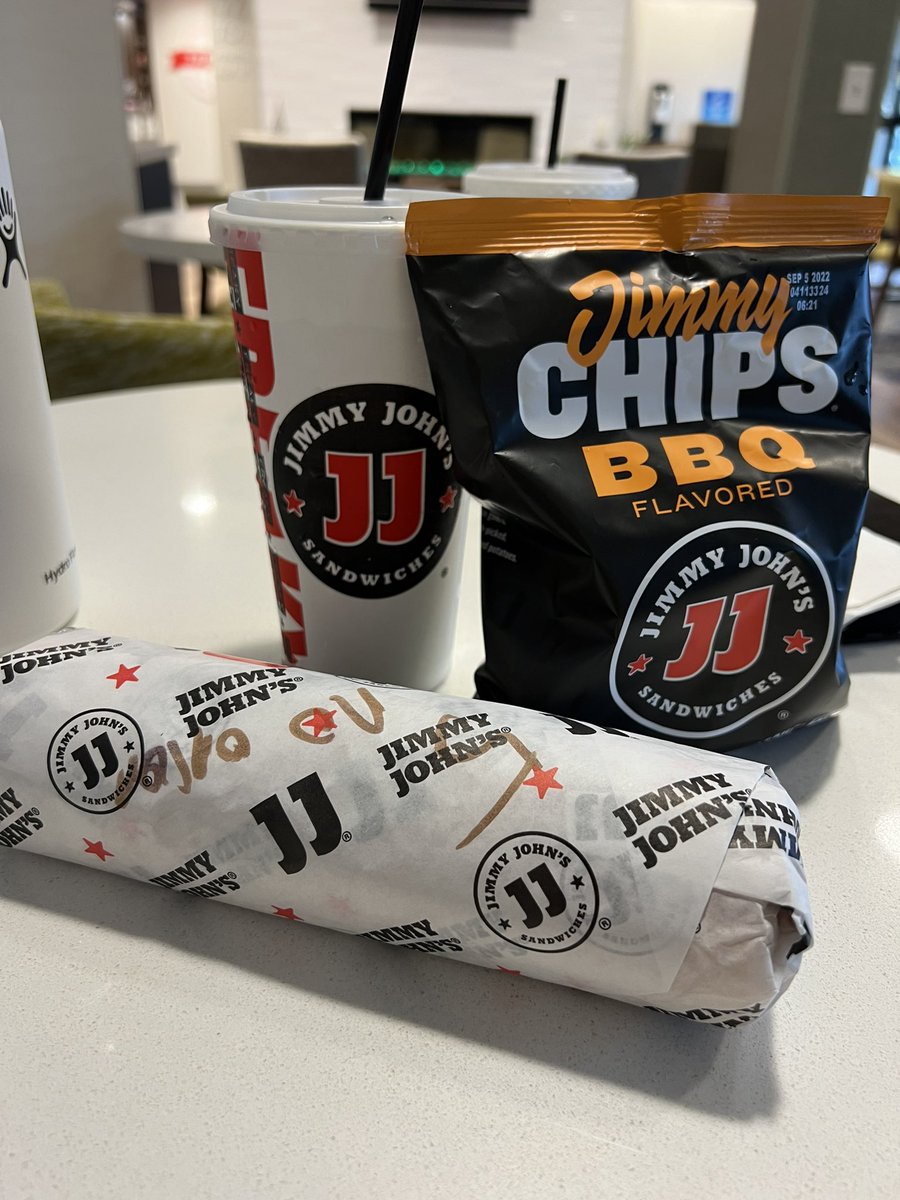 ash_dilullo's tweet photo. @jimmyjohns i NEED you to come to Ridley, PA. My mouth watered ordering this and rushed back to my hotel to eat It! Saved my appetite on vacation to drive to you 🤤 https://t.co/OLd9IqBu9h