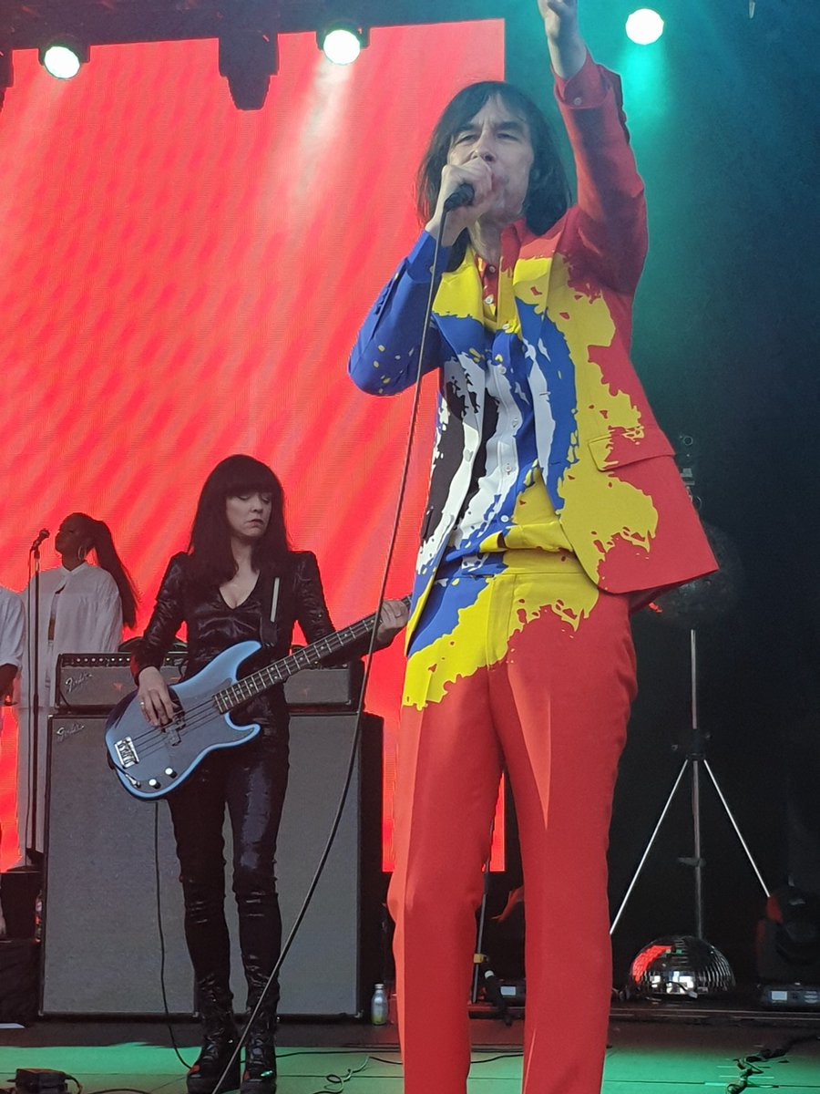 JulianFlindle's tweet photo. Primal Scream " Screamadelica" live at Castlefield Bowl tonight, Euphoric. Sore throat from singing and sore legs from dancing. Rock N Roll. https://t.co/9uYHPsCPBV