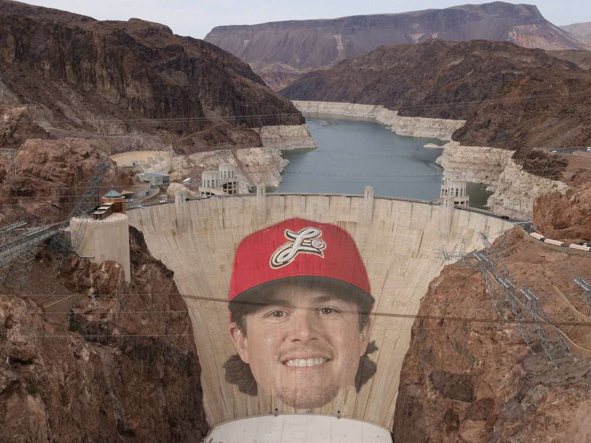 Lancstormers's tweet photo. Mind as well call him 'Hoover Dam' because he ain't letting anything through at short stop... https://t.co/ePpxmGpo0H