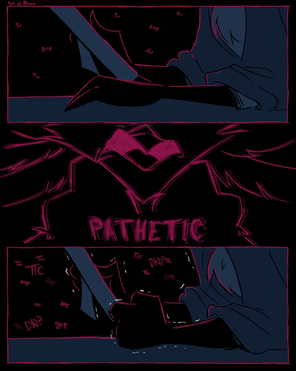 ArtofRhues's tweet image. SHATTERING
(1/3)
-
Please heed the content/trigger warnings below 
CW/TW #domesticabuse #spousalabuse #emotionalabuse #aftermathofphysicalabuse #stronglanguage
-
#HelluvaBossFanart #HelluvaBossStolas #HelluvaBossOctavia #HelluvaBossStella #artofrhues