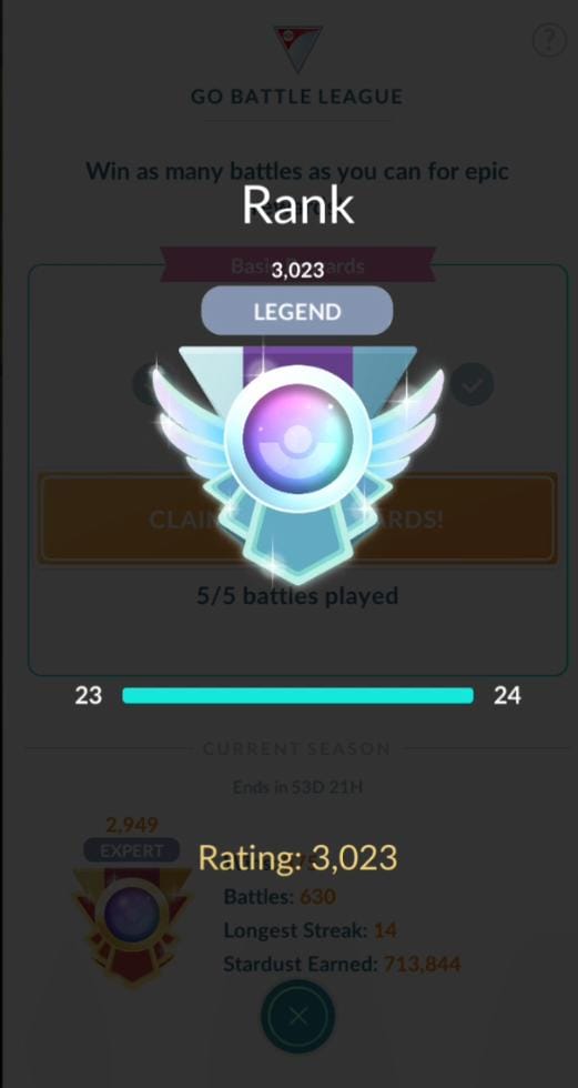 After flopping up and down at 2949 all week, finally a 5-0 🖕. Doing the <a href="/IcyyWind/">Icy Wind</a> thing too.

Also huge shout out to <a href="/Shaqbeeh/">Shaqbeeh</a> for putting up with my mald. Hope you aren't deaf yet 😅 #KRKTclan actually a thing? 🤔