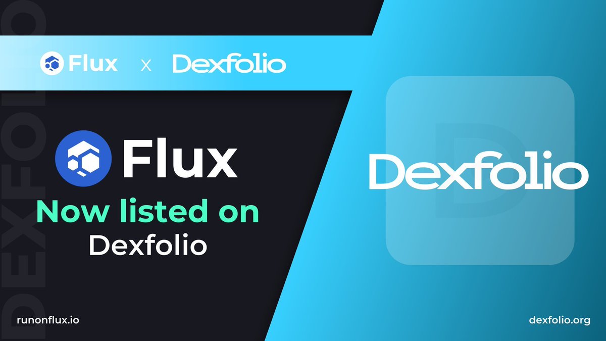 ItaliaFlux's tweet photo. $FLUX Γ¨ stato elencato nel tracker di #criptovaluta di nuova generazione @dexfolioapp , dove gli utenti possono tracciare i propri #token su piΓΉ catene π₯³
Controlla ora su:
https: //app.dexfolio.org
#Flux #web3 #cryptoactives #portfolio https://t.co/hHX7TUud4f