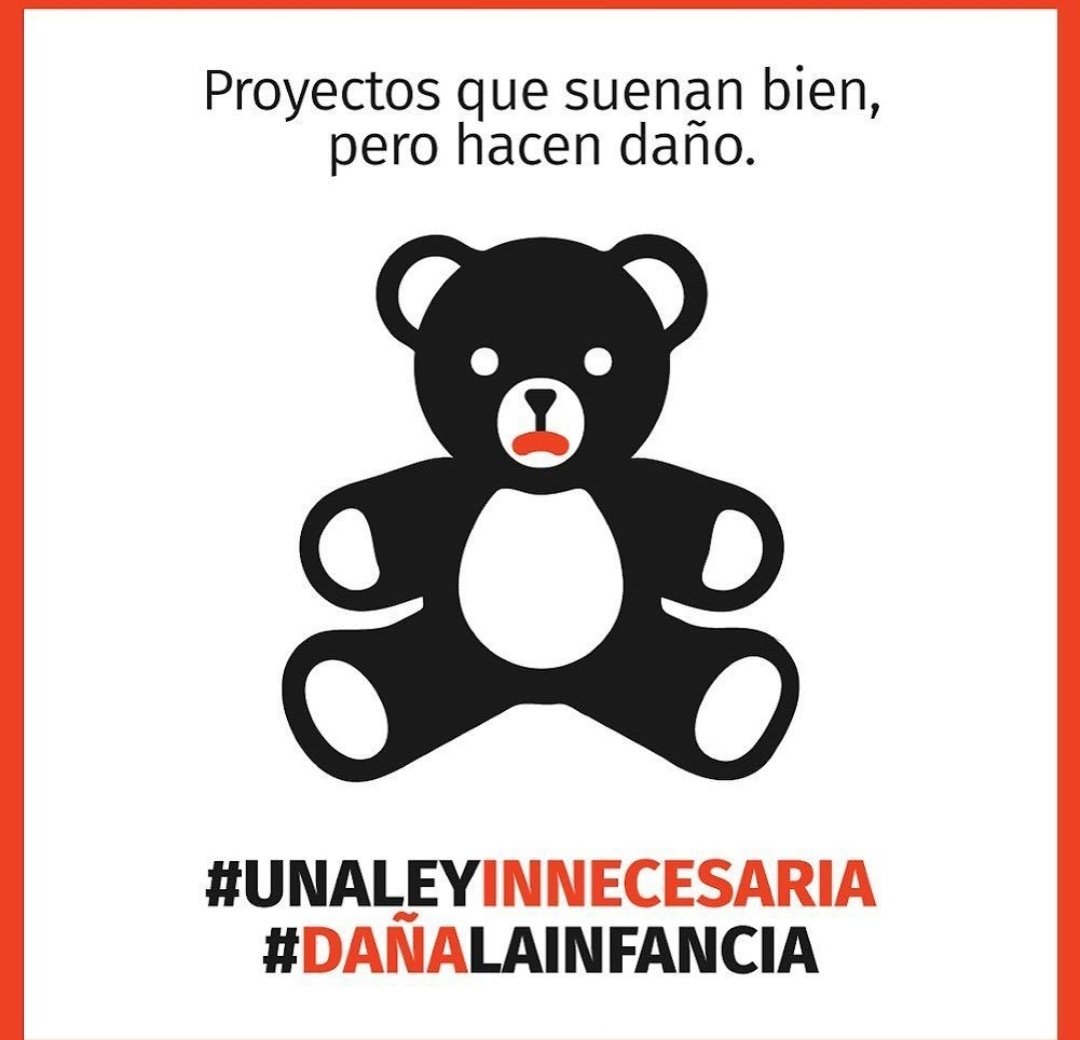 Proteger los derechos de los niños, niñas y adolescentes debe ser el centro de nuestros desvelos.
La ley de tenencia compartida no resuelve los verdaderos problemas de las infancias, es adultoscéntrica y violenta normas nacionales e internacionales.
#UnaLeyInnecesaria