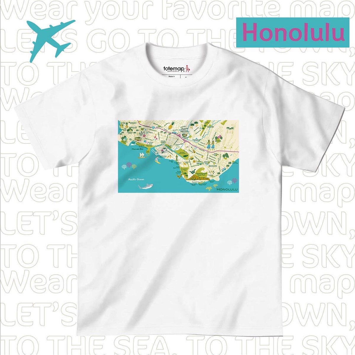 totemap's tweet photo. ☀️7/8 #mapT (マップＴシャツ)を
新発売☀️

この夏、
大好きな街を着て出掛けませんか？

地図の種類は日本、海外の街、海図、航空図の現在38種類
《S〜3XL》までの6サイズ展開。
Tシャツカラーもそれぞれの地図デザインに合う6〜8つのバリエーション🌈

2枚以上お買上げで10%OFFです♪ https://t.co/cpLtFcR2Pu