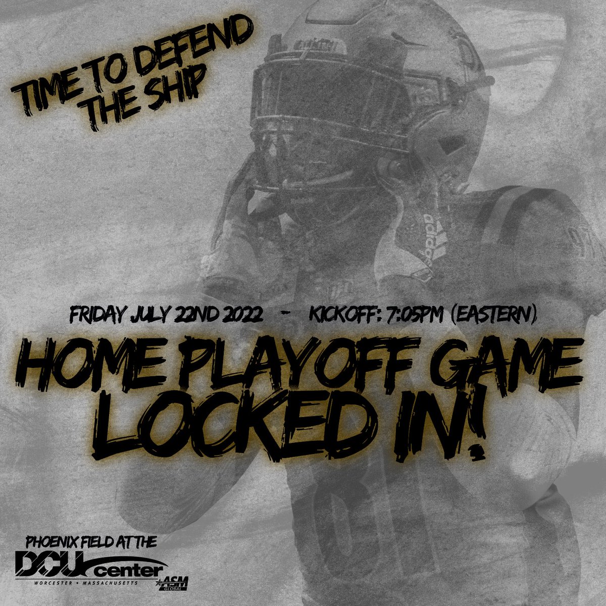OrlPirates's tweet photo. It's official, time to get #PhoenixField rocking, Pirates Nation! The first round of the playoffs, now goes through the Woo at the @DCUCenter 🏴☠️ Tickets to go on sale soon, via @Ticketmaster and the DCU Center Box Office 🏈
@IndoorFL | #DefendTheShip | #Playoffs https://t.co/dYcGNv7sxv