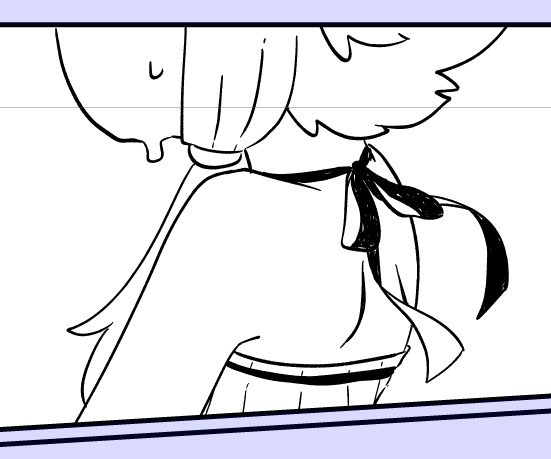 ゆかりさん、首の紐ちょと大きめに描いたらそういうチョーカーっぽいというか首輪っぽいというか、イイね 