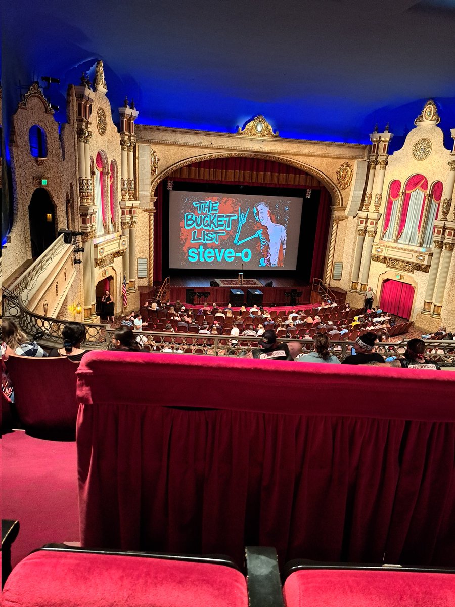 NScheibel's tweet photo. Saw @Steveo tonight in Sheboygan, WI what a hilarious show https://t.co/Crzc9RANU5